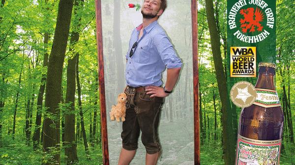 Dominik Will (20) aus Kitzingen landete dank der 74 Leute, die ihn wählten, auf dem 7. Rang.