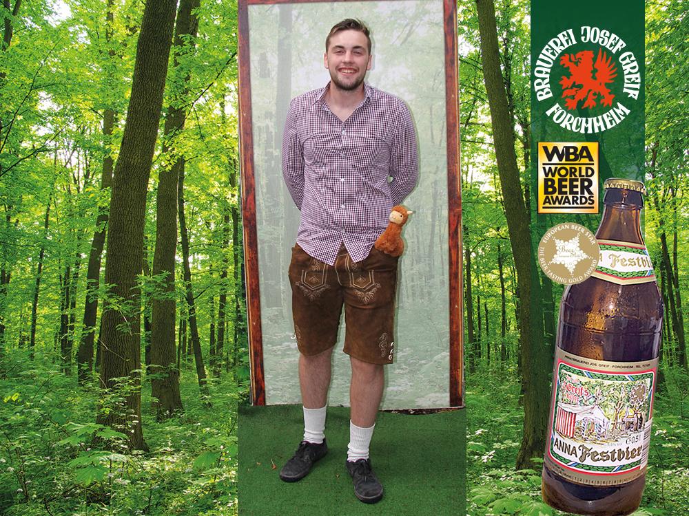 Zwei Leser mehr gaben ihre Stimme Jannik Adam (21) aus Albertshofen. 29 Unterstützer verschafften ihm Platz 13.