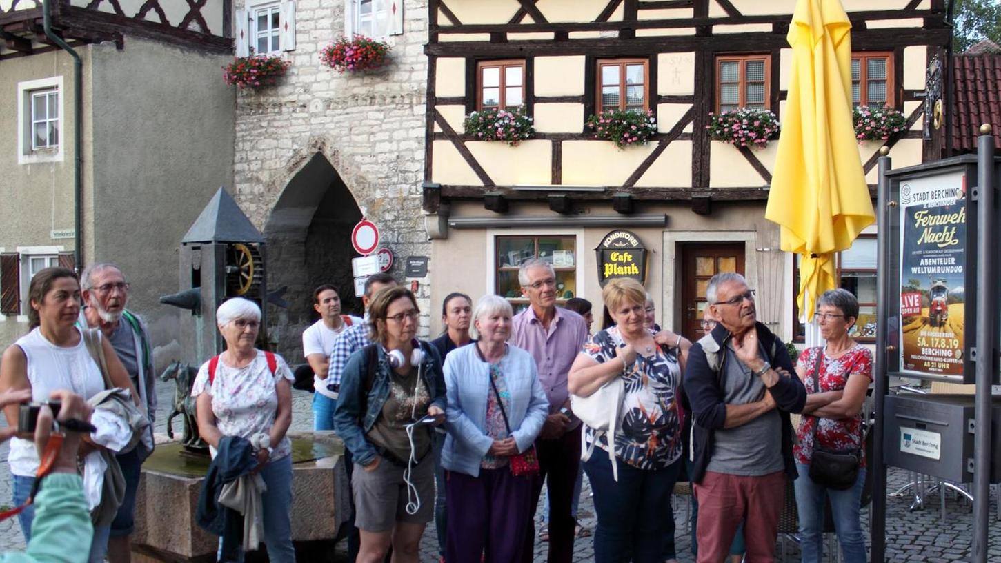Berching feierte Jubiläum mit seiner Partnerstadt Savigny