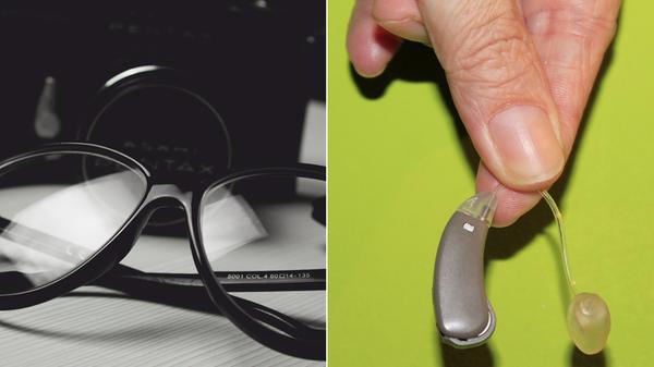 Besser hingehört als hingesehen: Schlechte Augen werden bestraft. Auf die Brille fallen 19 Prozent Mehrwertsteuer, auf das Hörgerät 7 Prozent.