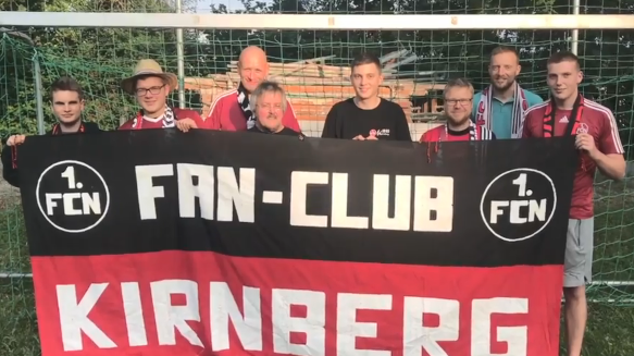 Böller der Woche: Hans zu Gast beim FCN-Fanclub Kirnberg 