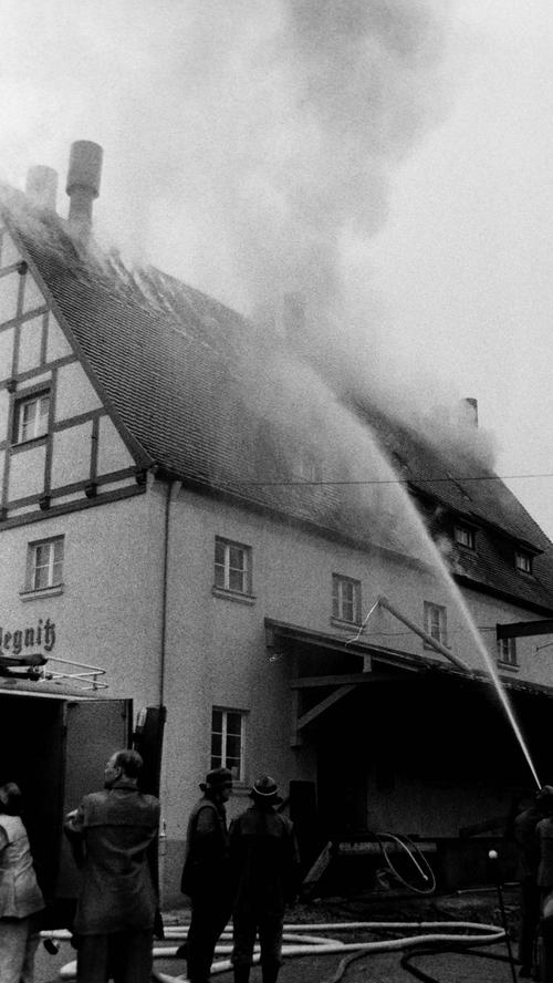 Pegnitzer BayWa-Lagerhaus wurde vor 50 Jahren Raub der Flammen