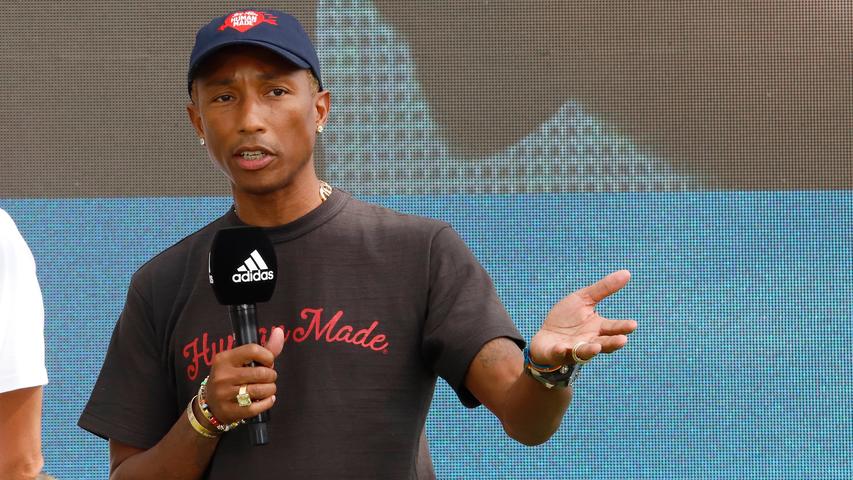 Mit Pharrell, Lahm und Riesenrad: Adidas feiert Jubiläum