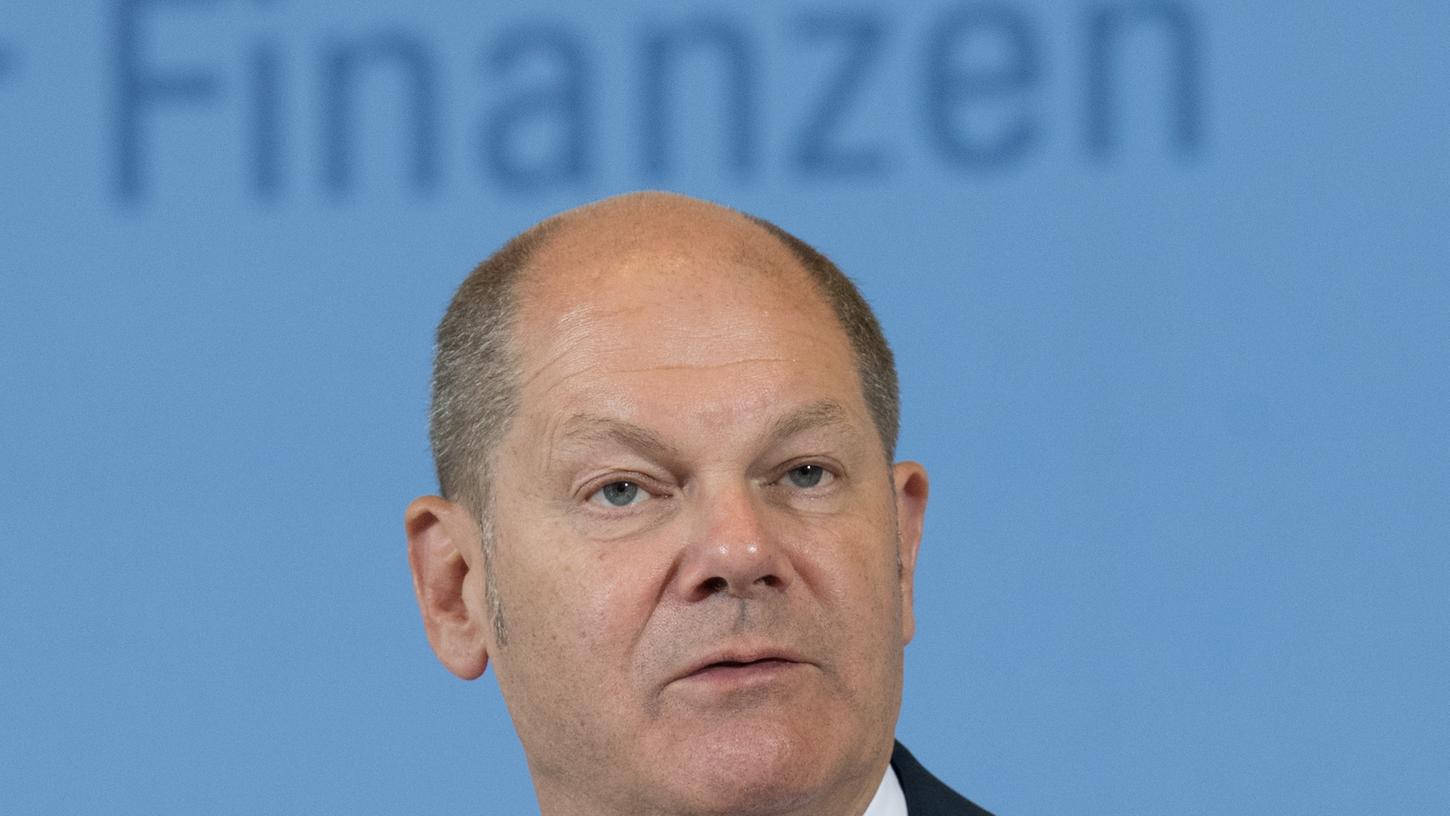 Der Gesetzesentwurf von Bundesfinanzminister Olaf Scholz soll zügig im Bundestag beschlossen werden.