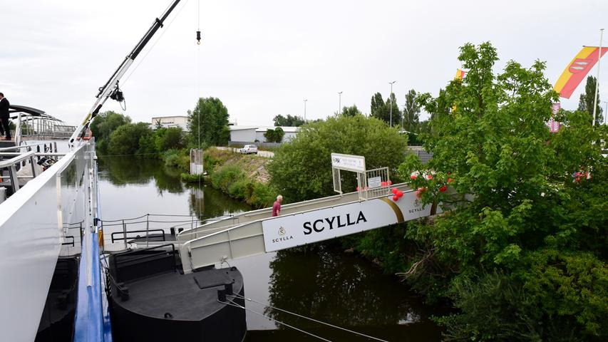 Forchheim: Anlegestelle für Flusskreuzfahrten ist eingeweiht