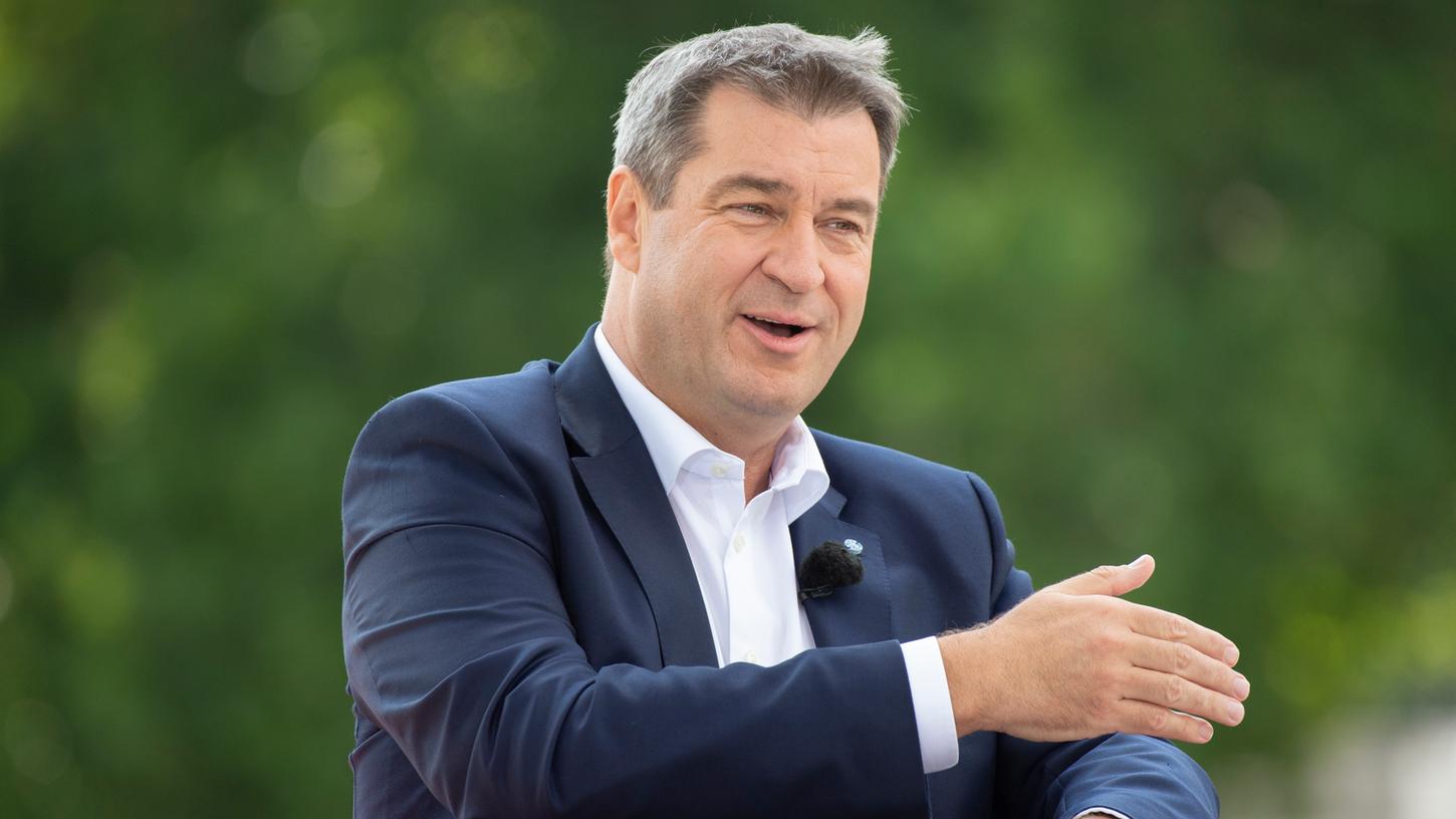 Der bayerische Ministerpräsident Markus Söder fordert eine Maut-Regelung auf europäischer Ebene.