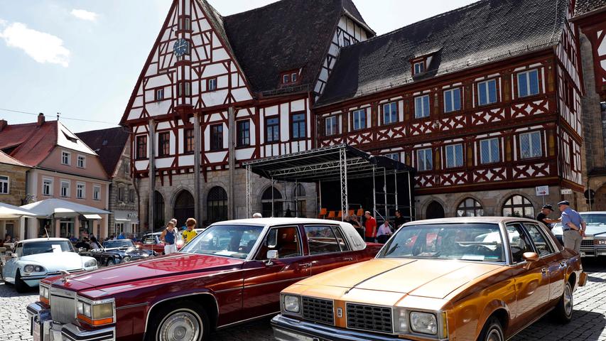 Forchheim: Rund 200 Oldies beim 14. Automobil Enthusiasten Tag