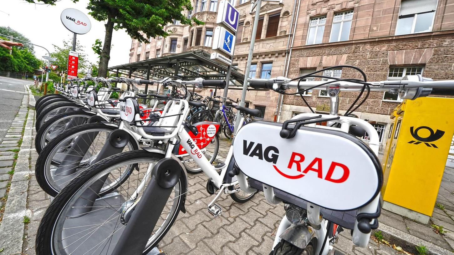 Kuriose App-Anzeige: Liegen VAG-Räder im Wöhrder See?