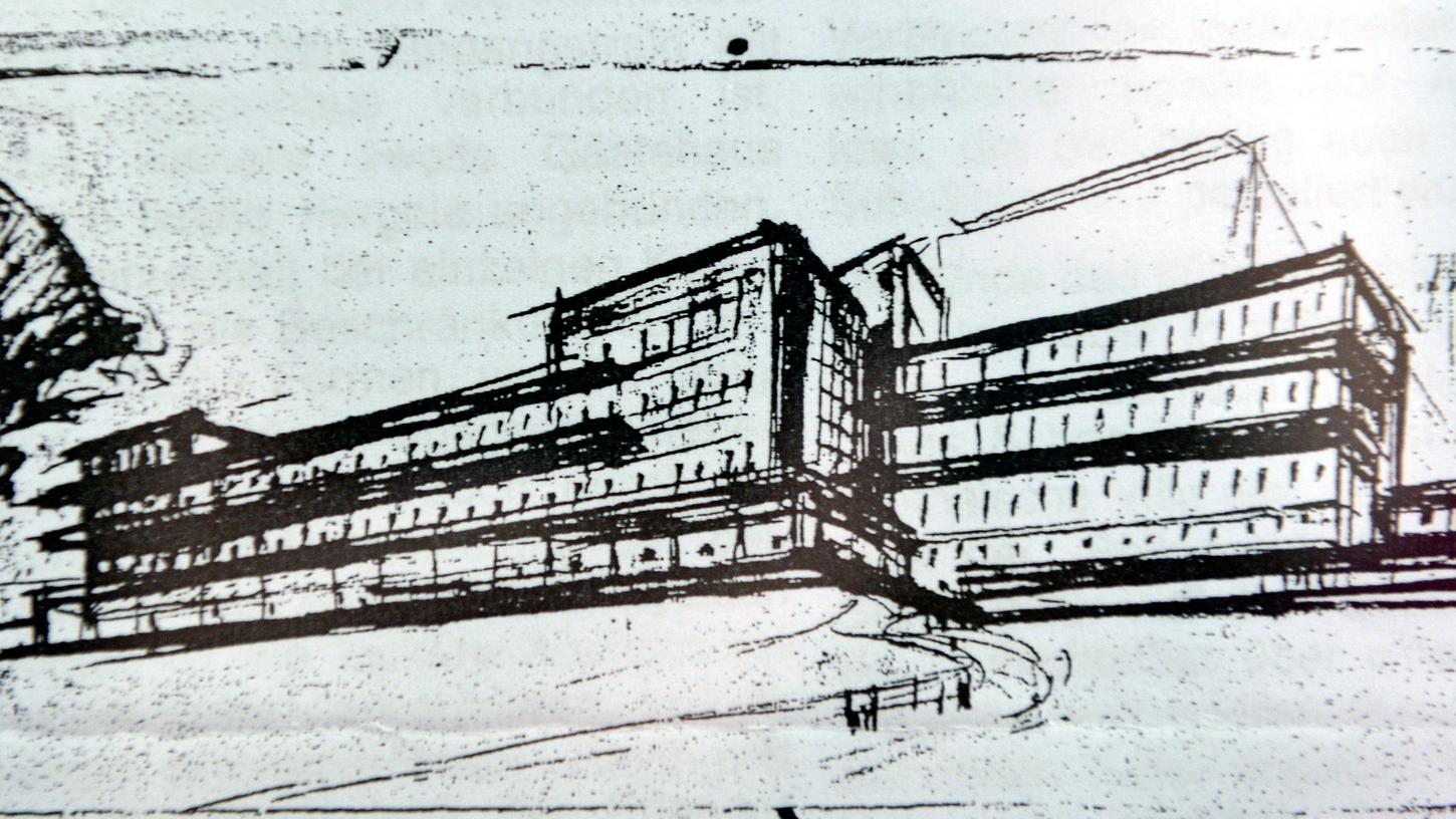 Erlanger Bauhaus-Pläne mit Walter Gropius