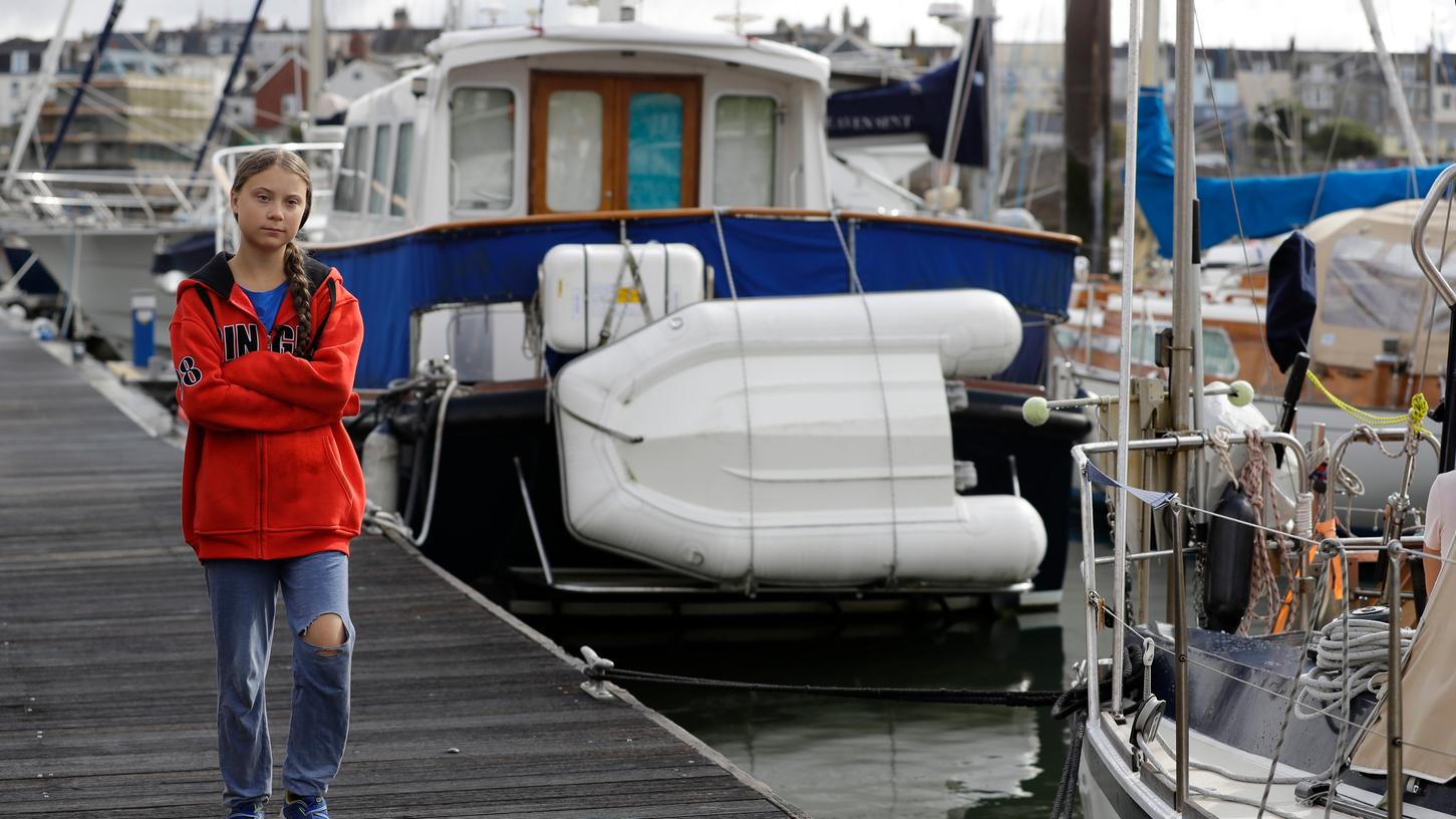 Die schwedische Klimaaktivistin Greta Thunberg will mit einem Segelboot in die USA reisen.