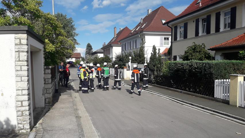 Dubiose Substanz verspritzt: Sieben Verletzte in Schwabach