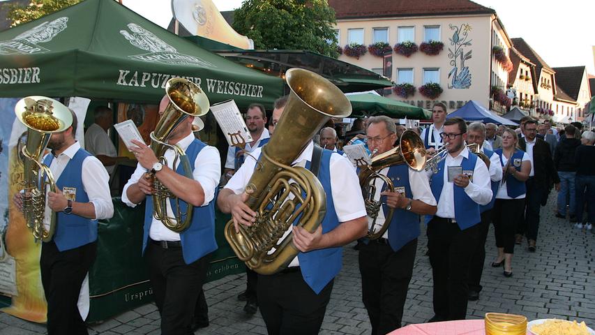 Spaß beim 43. Altstadtfest in Ebermannstadt