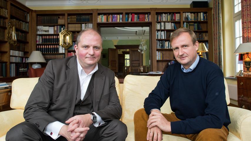 CDU-Politiker Hans-Georg von der Marwitz (rechts) wurde aus dem Wahlkreis Märkisch-Oderland in Brandenburg gewählt und verdingt sich nebenbei als Landwirt. Abgeordnetenwatch schätzt seinen Nebenverdienst auf mindestens 1.223.500 Millionen Euro.