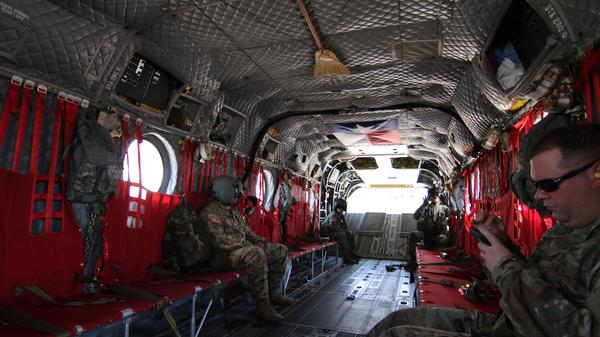 Das Innere des Chinook