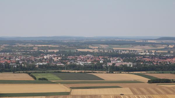Blick auf dem Bad Windsheimer Westen