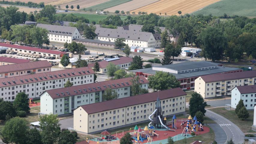 Spielplatz in der Kaserne in Illesheim