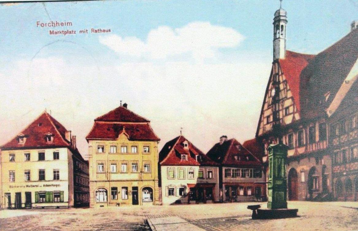 Von 1903 bis 1952: Forchheims Innenstadt im Wandel der Zeit