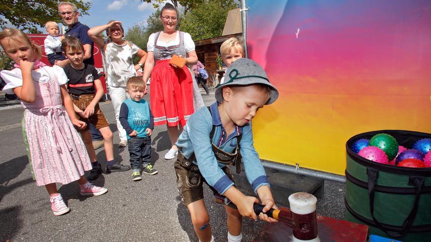 Kindernachmittag lockt Nachwuchs aufs Neumarkter Jura-Volksfest 2019