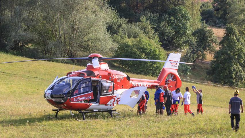 Freizeitunfälle im Landkreis Lichtenfels: Zwei Personen schwer verletzt