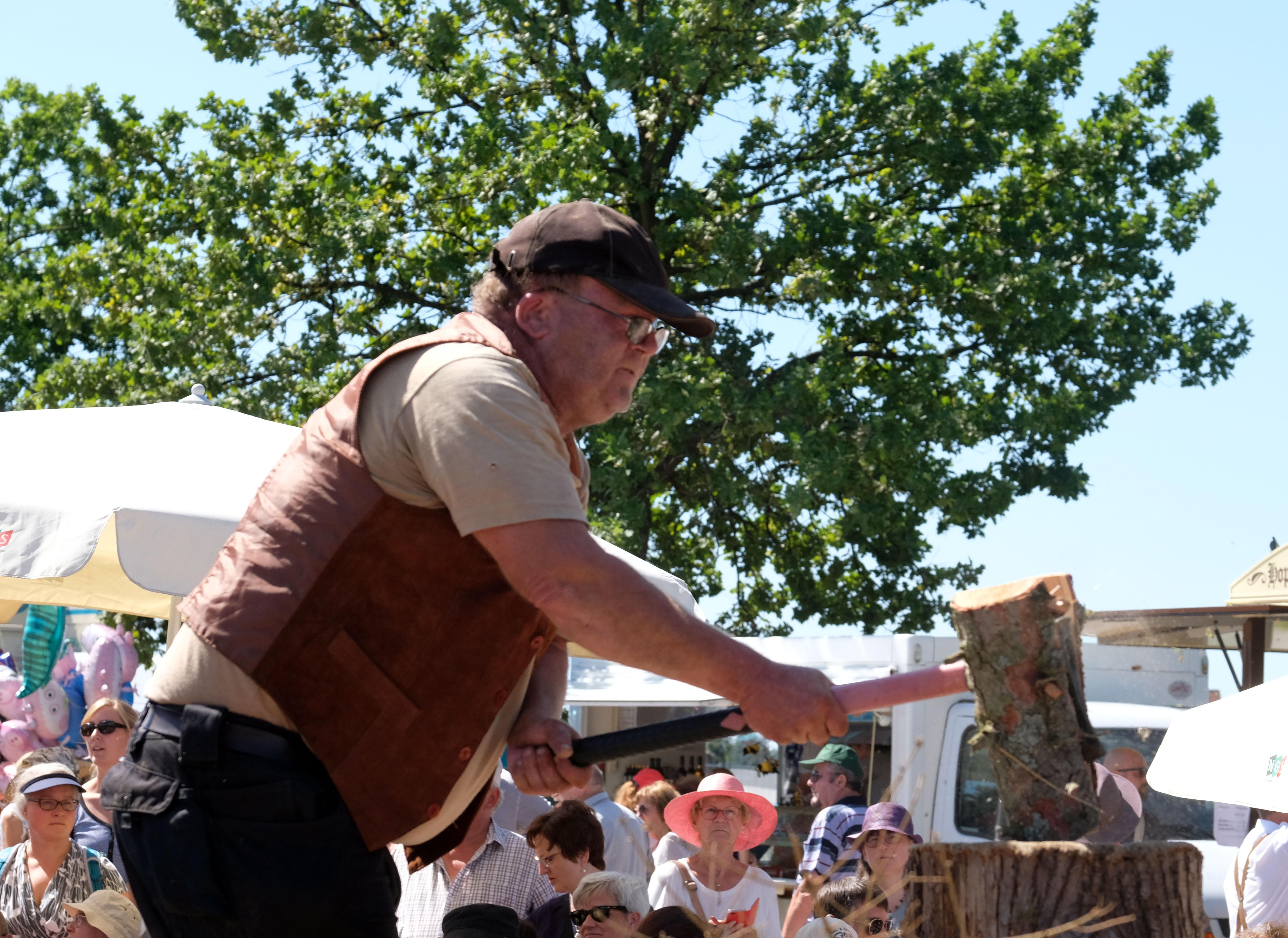 ...und sich im Zweifel den richtigen Schwung abschauen.