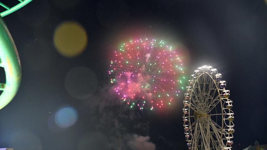 Fulminantes Feuerwerk beschließt das Jura-Volksfest 2019