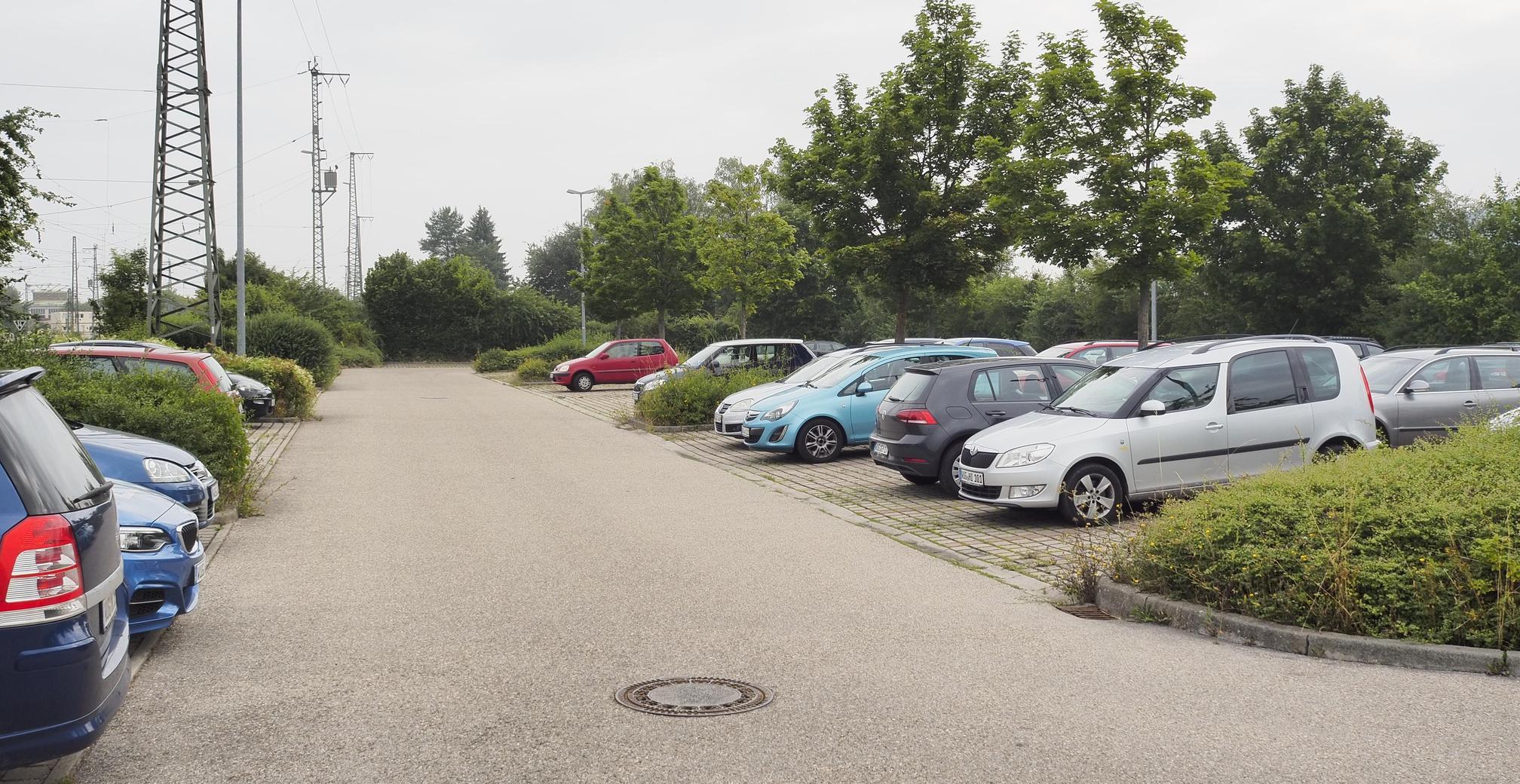 Parkplatz Bahnhof Treuchtlingen