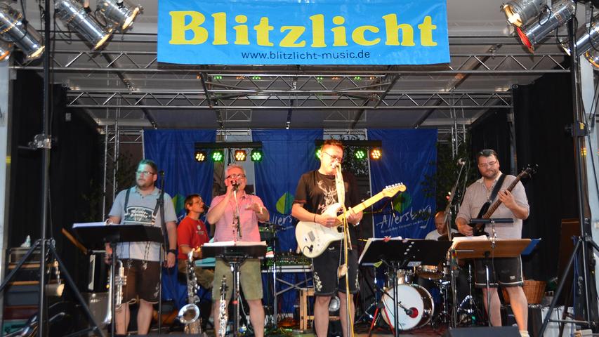 Köstlichkeiten und fetzige Musik: Allersberger feiern beim Bürgerfest
