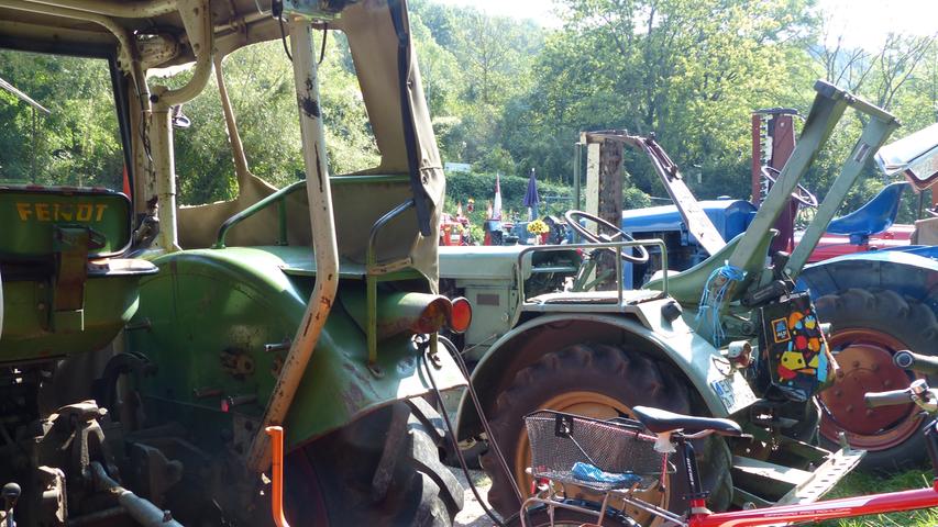 Große Ausfahrt in der Fränkischen: Traktoren tuckern zum Walberla