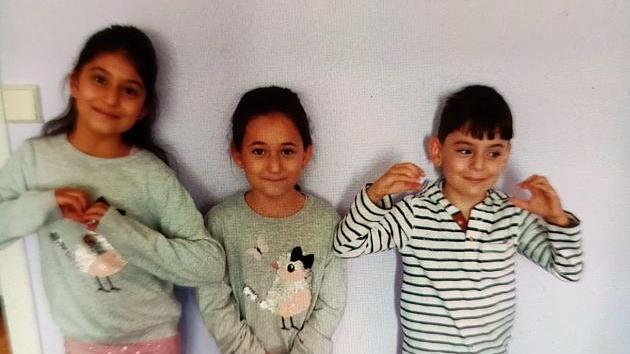 Amya, Layla sowie ihr Bruder Subhi (v.l.) werden seit Freitag im thüringischen Gera vermisst.