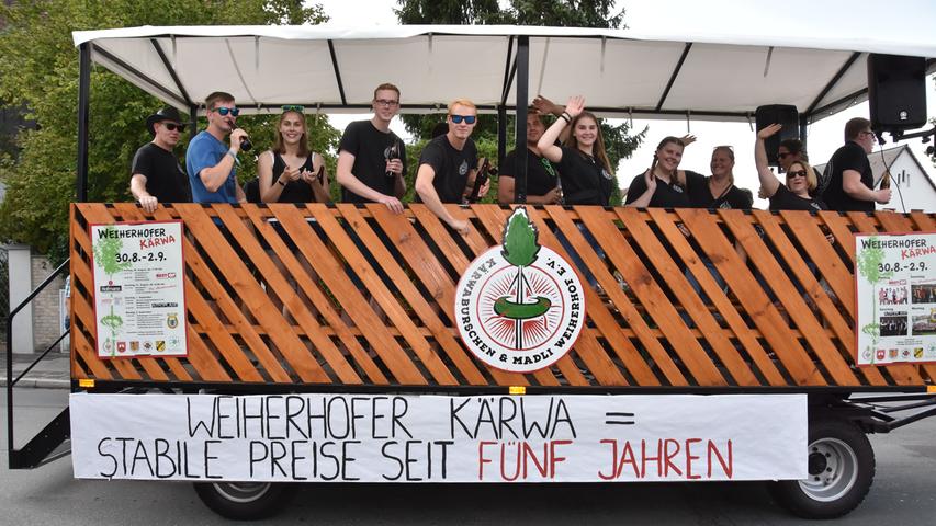 Fünfte Jahreszeit: So war der Kärwa-Umzug in Unterfürberg