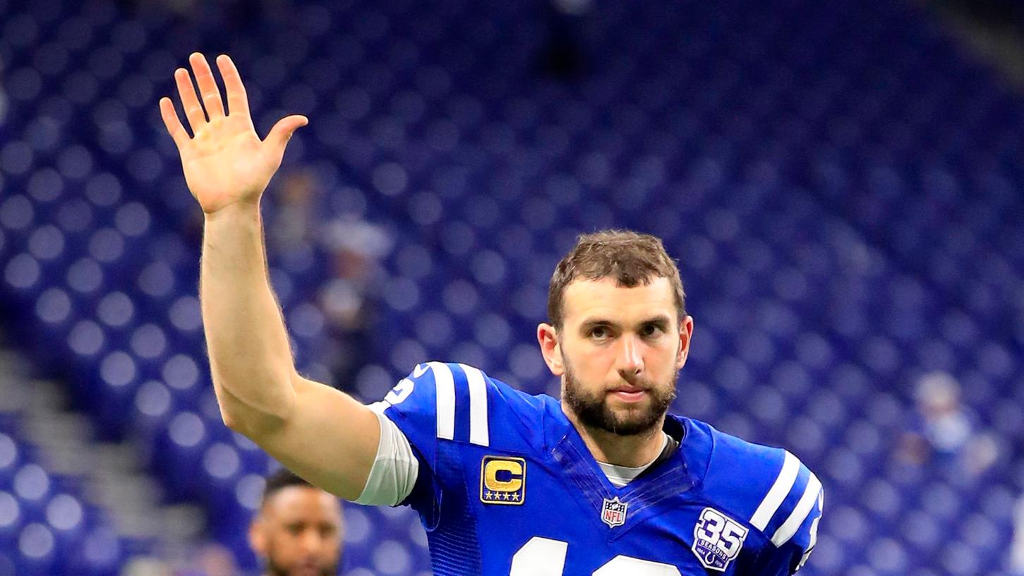 Time to say goodbye: Andrew Luck macht Schluss.