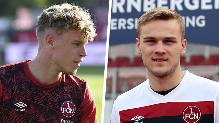 Dürfen sich in der kommenden Woche bei Deutschlands U-21-Nationalmannschaft beweisen: Die Club-Profis Robin Hack (links) und Tim Handwerker.