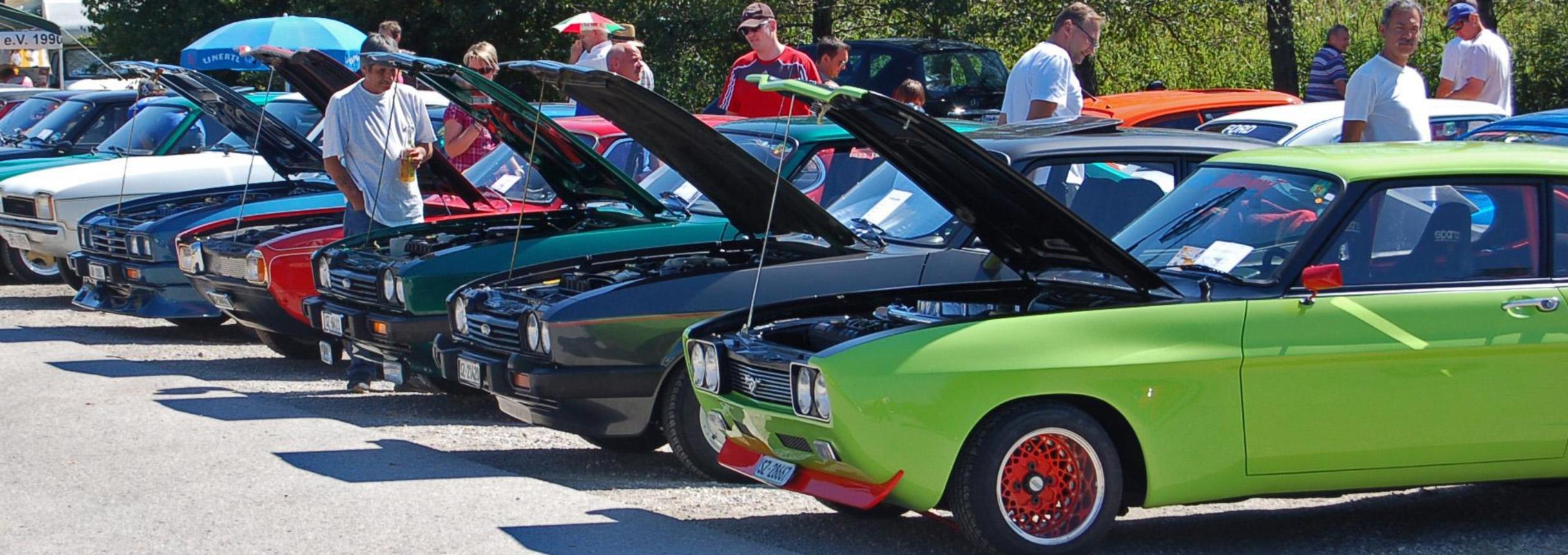Fans von Ford Capri treffen sich in PostbauerHeng Nordbayern