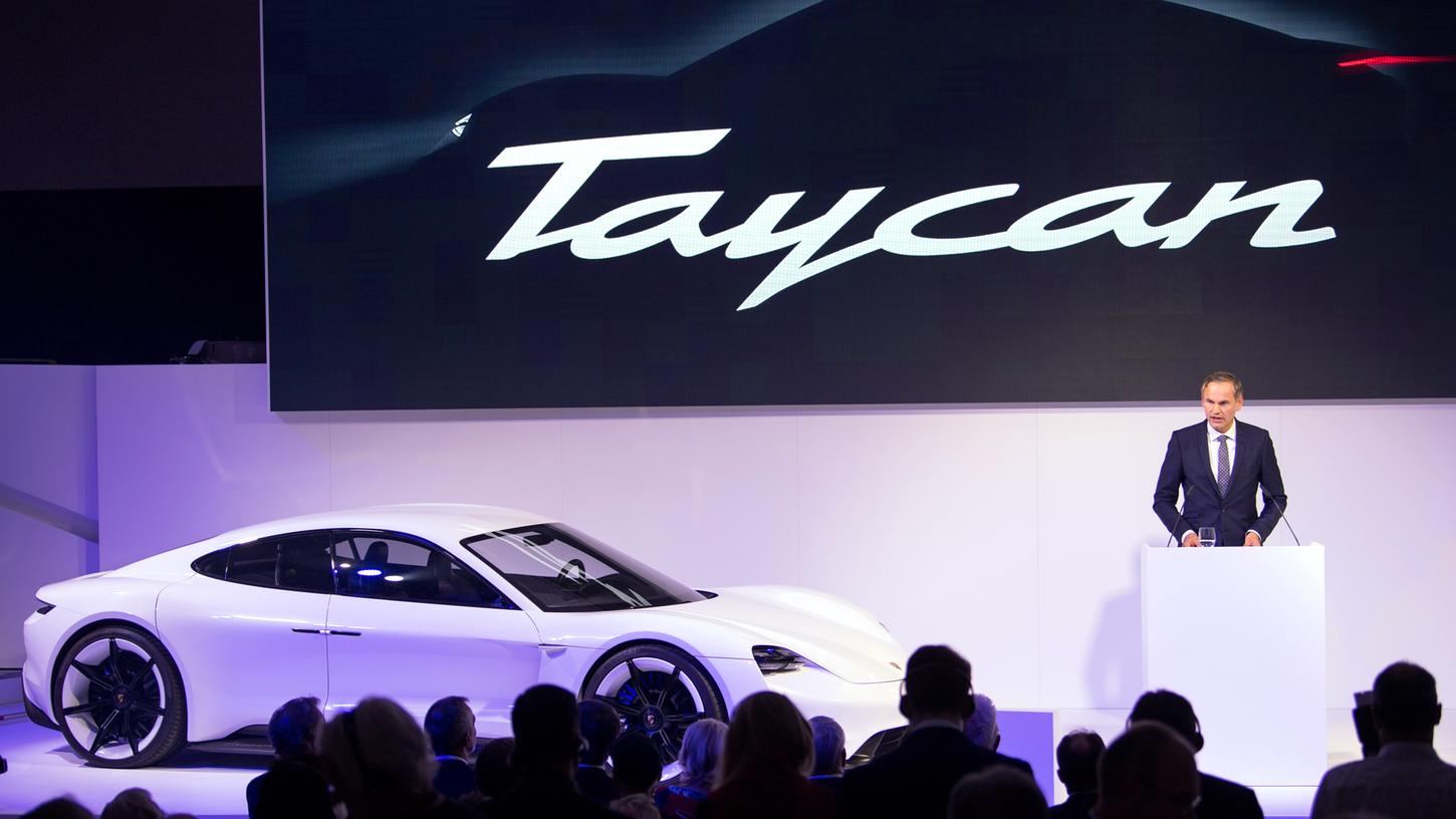 Der Taycan ist das erste Elektroauto des Unternehmens Porsche.