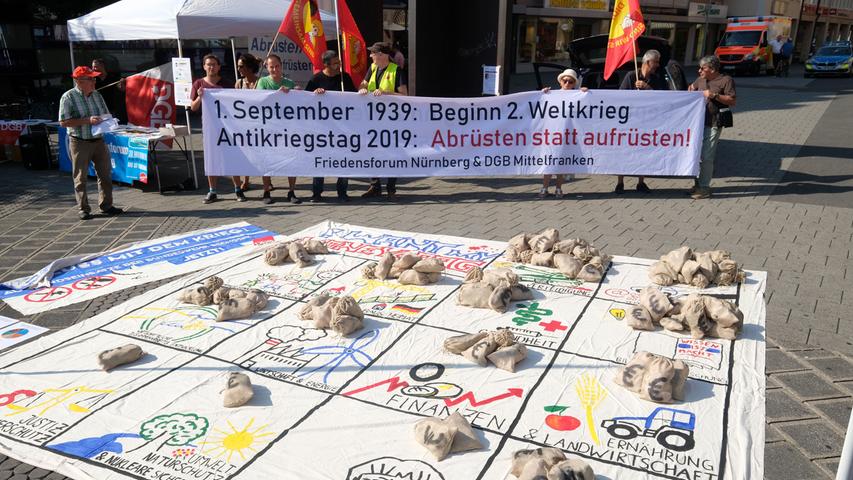Kundgebung am Hallplatz erinnert an den Ausbruch des Zweiten Weltkriegs