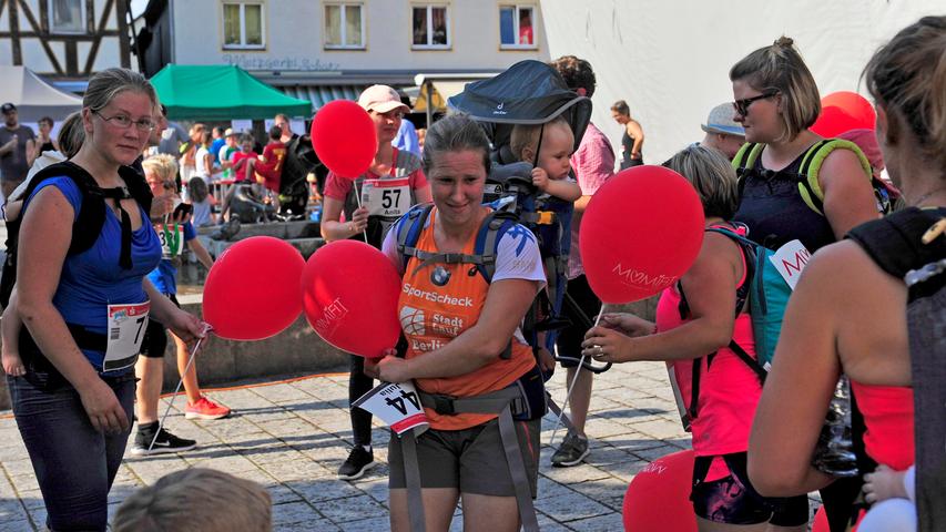 Fränkische Schweiz Marathon: Kinder geben beim Bambinilauf Gas