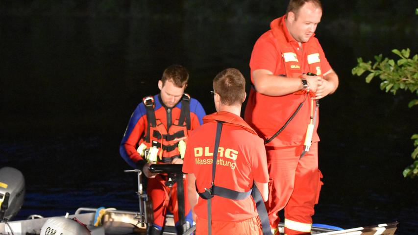 Fichtelsee: 130 Einsatzkräfte suchen nach verschwundenem Schwimmer