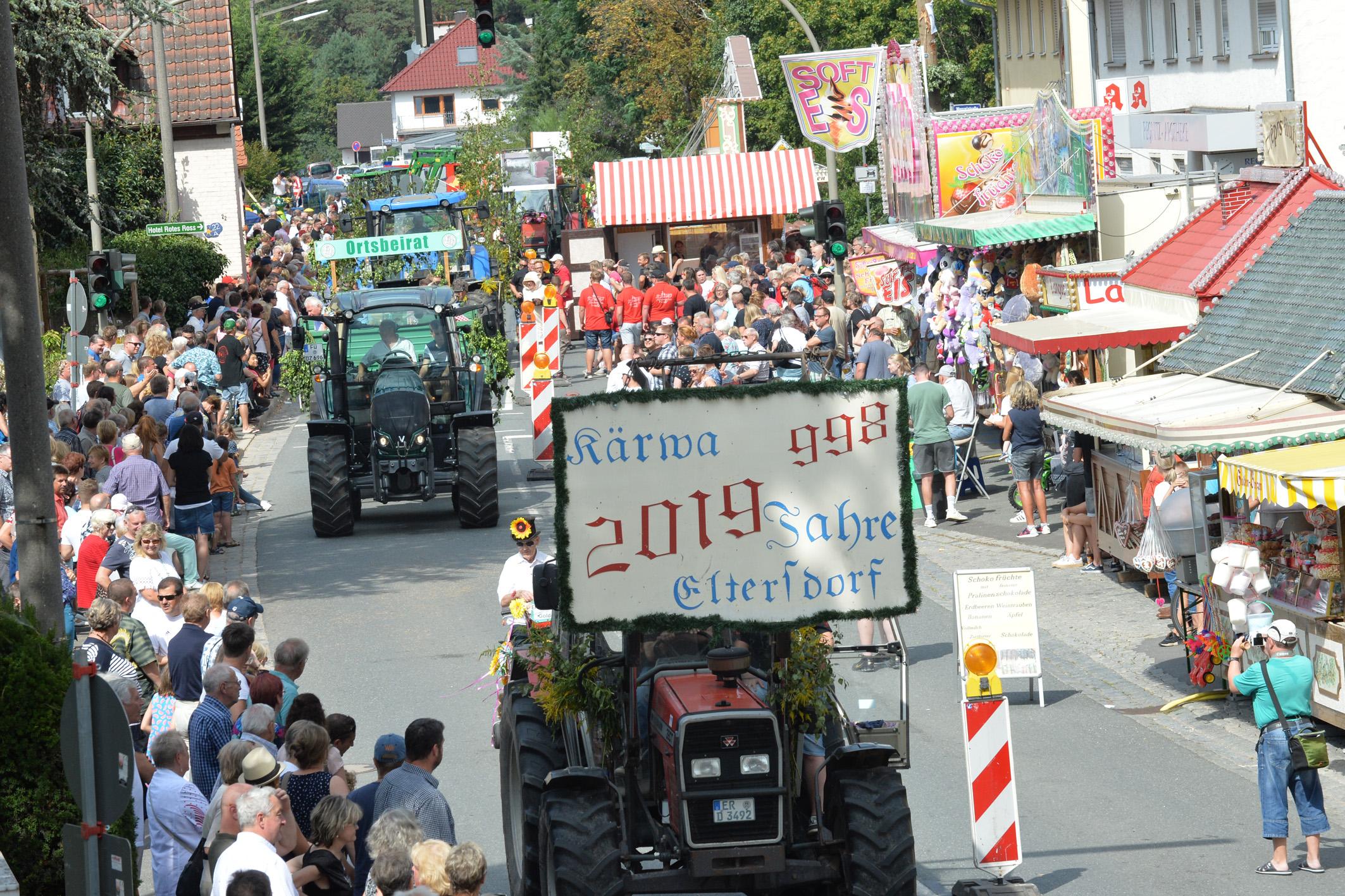 Kärwumzug Eltersdorf