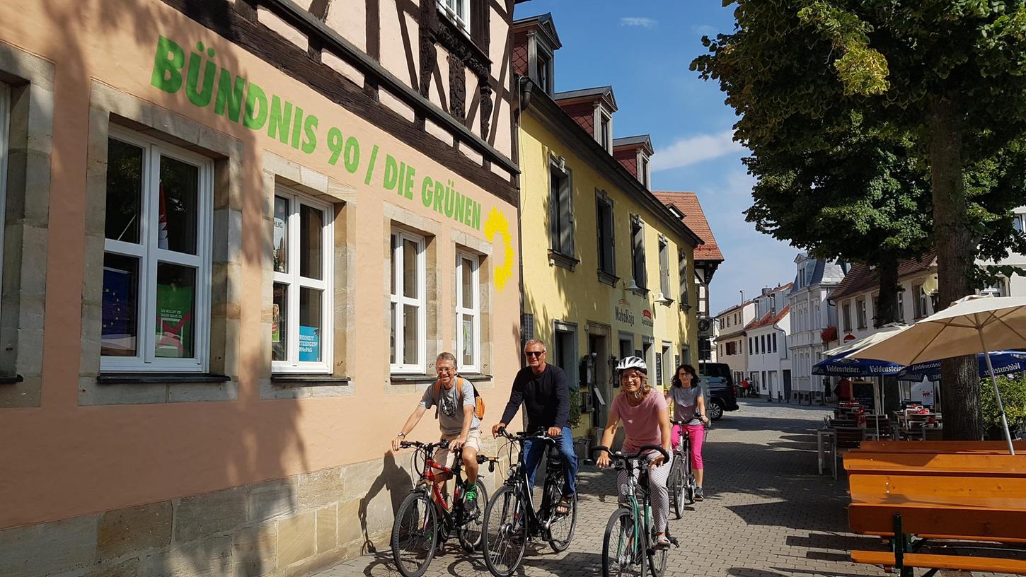 Das Radfahren könnte in Forchheim besser organisiert sein Das Radfahren könnte in Forchheim besser organisiert sein