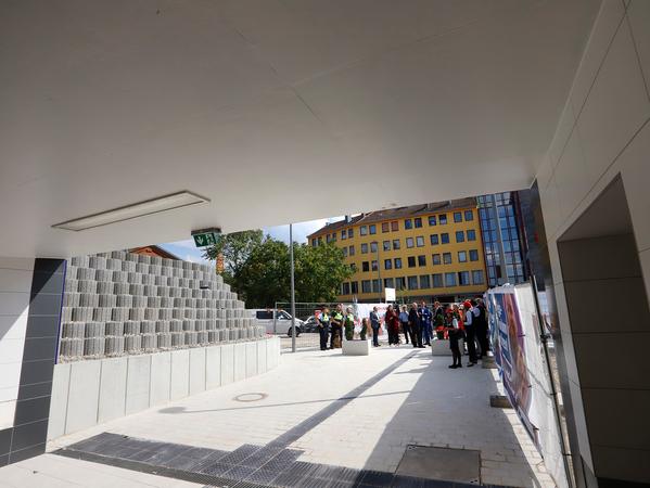 So sieht der neue Tunnel von innen aus. So sieht der neue Tunnel von innen aus.
