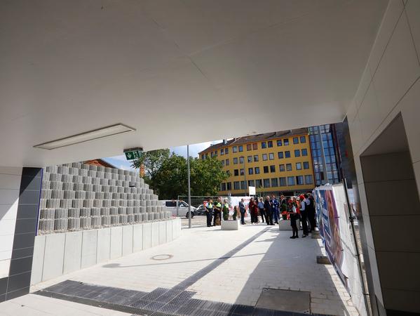 So sieht der neue Tunnel von innen aus.