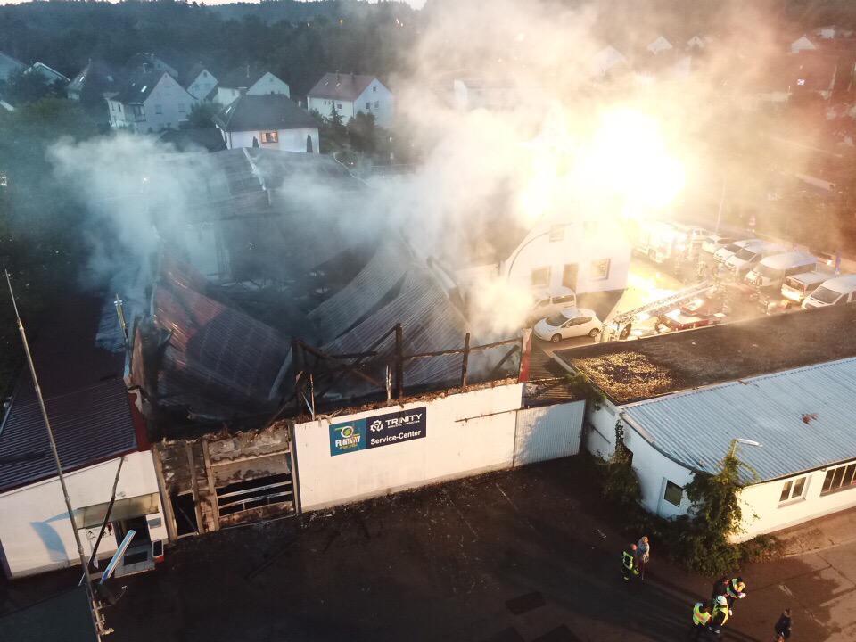 Lagerhallen-Brand In Roth: War Es Ein Technischer Defekt? | Nordbayern