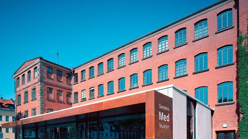 Von 11 Uhr bis 18 Uhr hat das Siemens Healthineers MedMuseum in der Gebbertstraße 1 in Erlangen geöffnet.