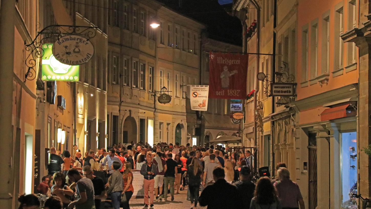 Die Sandstraße gilt als absoluter Hotspot in Bamberg.