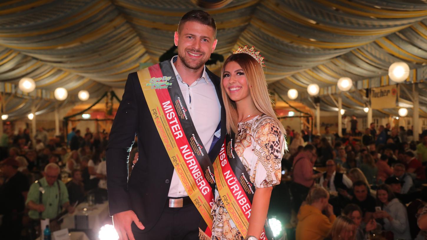 Danilo Müller und Ivana Bosankic gewannen die Wahl zu Miss und Mister Nürnberg.