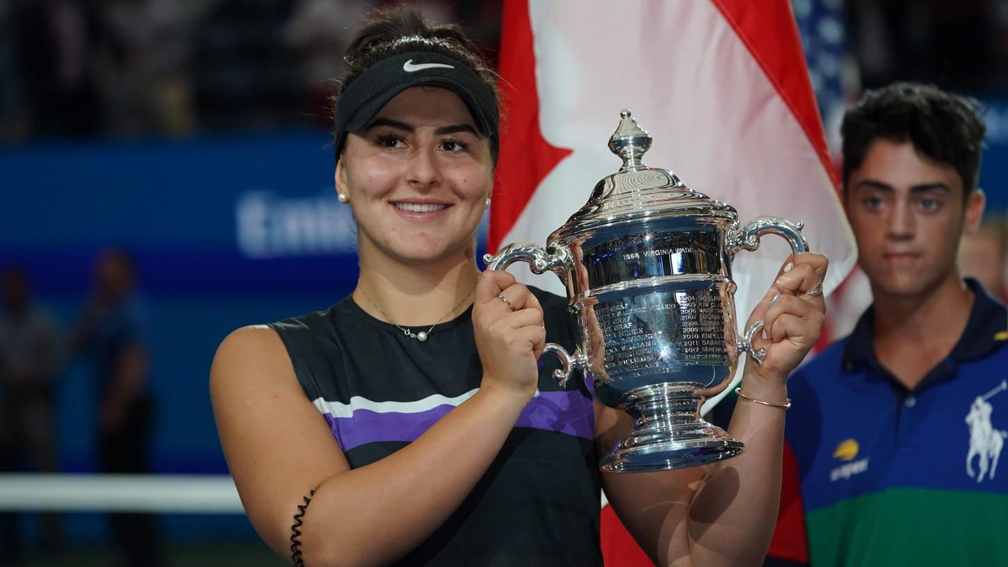 Bianca Andreescu hat ihren ersten Grand-Slam-Titel gewonnen.