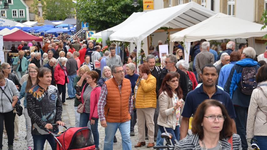 Besucherscharen trotz Regenschauer: So feierten die Rother ihr Altstadtfest