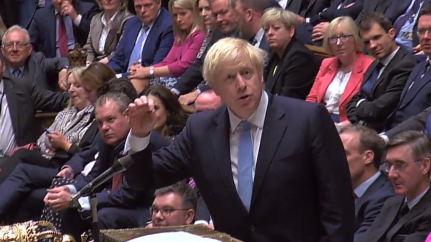 Am letzten Sitzungstag vor der fünfwöchigen Pause kassierte der britische Premierminister Boris Johnson mehrere Niederlagen.