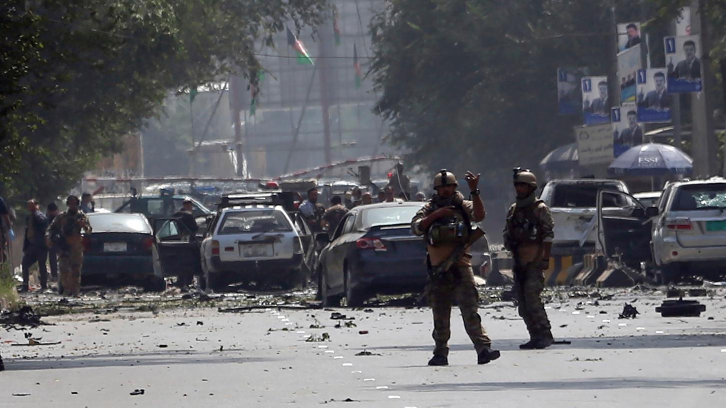 Die Bundespolizei hatte nach einem Anschlag auf ihre Unterkunft in Kabul ihre Ausbildungsmission für die afghanische Polizei vorerst ausgesetzt.