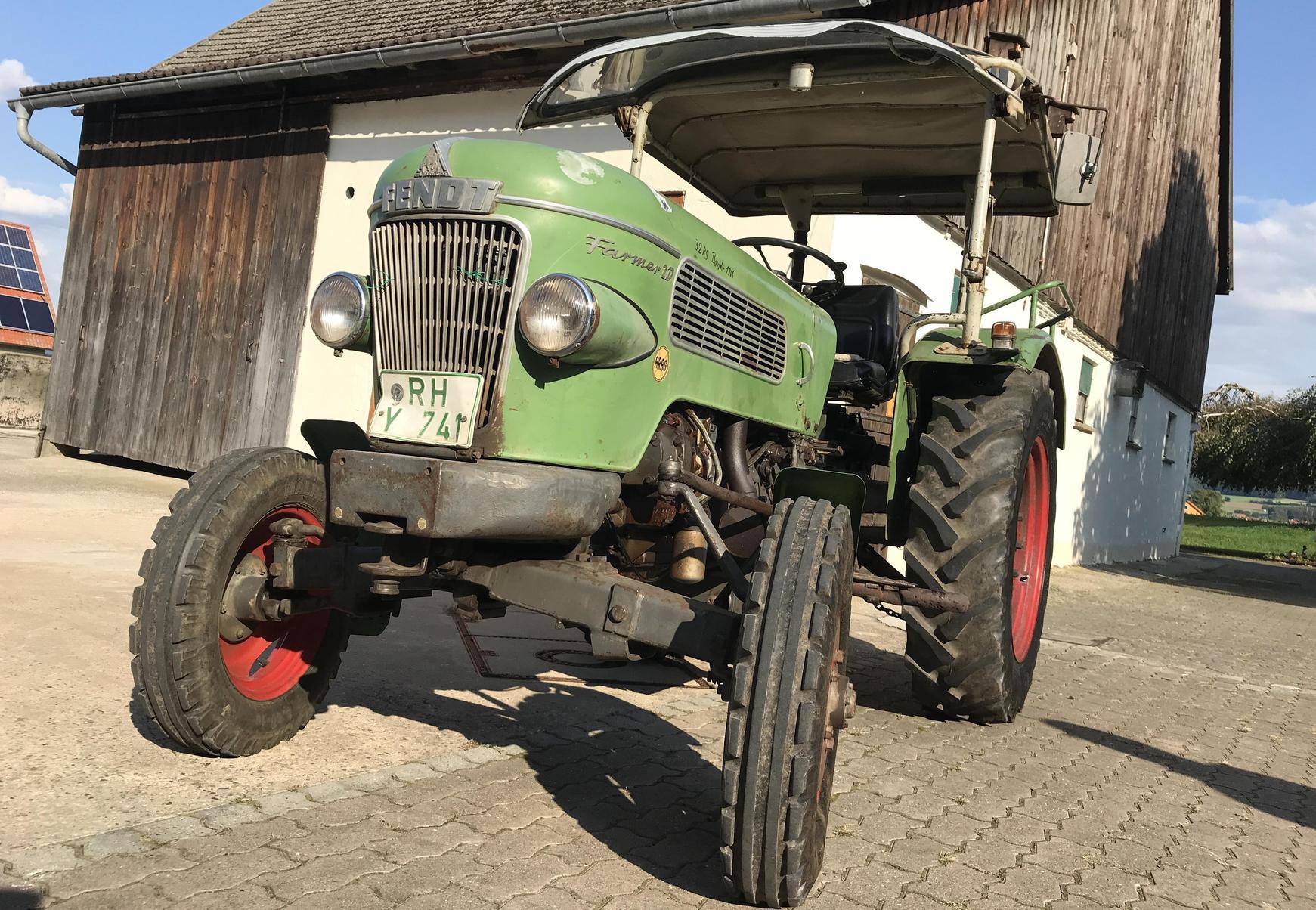 Fendt-Traktor von 1966 im Einsatz: "Mit dem mache ich alles" | Nordbayern